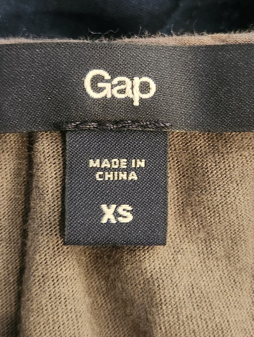 GAP Grey Smocked Yoke Spaghetti Strap Camisole - Picture 3 of 8